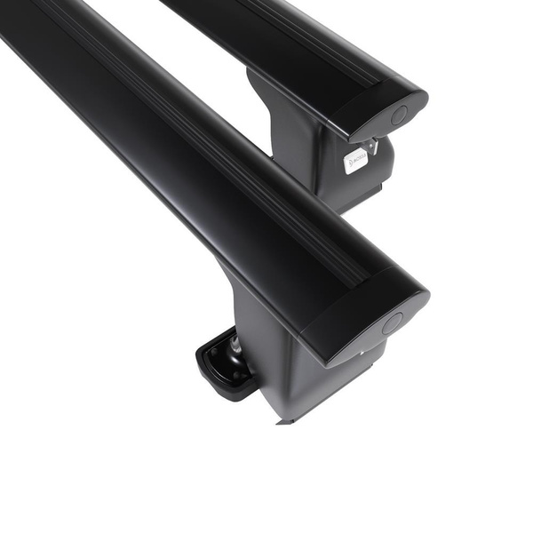 Aluminium-Dachträger für Citroen DS4 (2011-2018) - schwarz Dachträger Dachgepäckträger - ohne Montagelemente