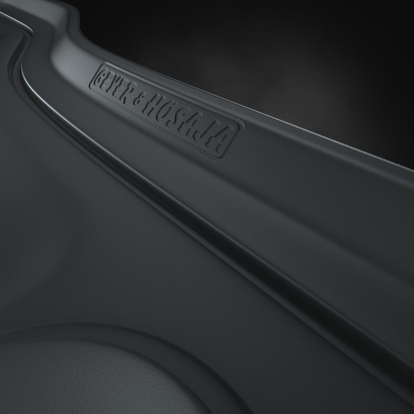 Gummifußmatten Auto für Audi A3 8Y (2020-....) - Gummimatten Gummi Fußmatten - schwarze