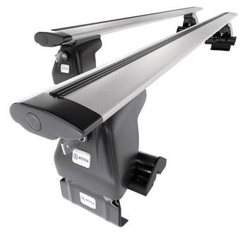 Aluminium-Dachträger für Audi A6 C6 (2004-2010) - silbern Dachträger Dachgepäckt