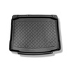 Kofferraumwanne für Skoda Karoq SUV (11.2017-....) - Kofferraummatte rutschfest Schutzmatte - vertiefte Ladeflaeche; mit Not-Reserverad / Pannenset; ohne Varioboden