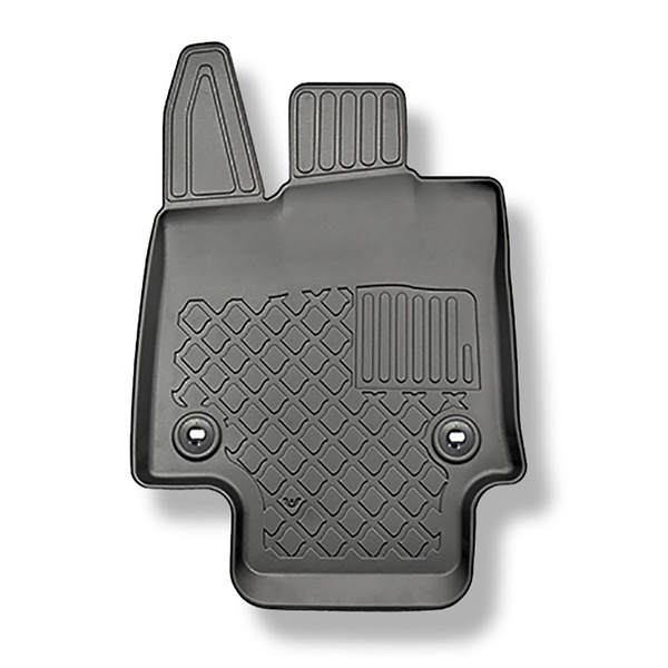 TPE Fußmatten Auto für Toyota RAV4 V SUV (01.2019-....) - schwarz Automatten Autoteppiche - auch mit Hybridantrieb; mit Automatikgetriebe