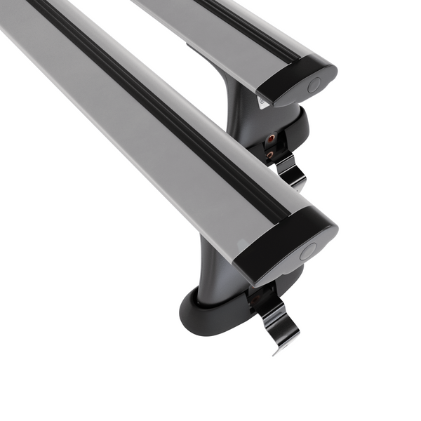 Aluminium-Dachträger für Renault Megane mk III (2008-2016) - silbern Dachträger Dachgepäckträger - ohne Montagelemente