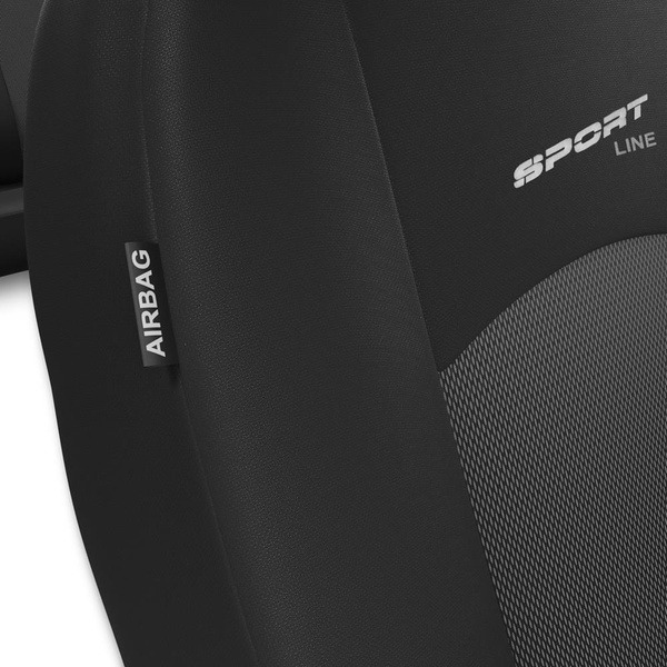 Universal Sitzbezüge Auto für Kia Rio I, II, III, IV (2000-....) - Autositzbezüge Schonbezüge für Autositze - S-G1