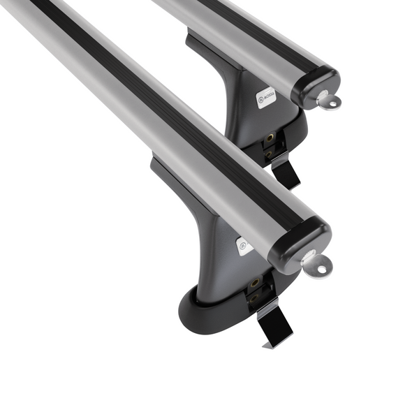 Aluminium-Dachträger für Ford Mondeo mk V (2014-2022) - silbern Dachträger Dachgepäckträger - ohne Montagelemente