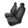 Universal Sitzbezüge Auto für Chevrolet Rezzo (2004-2008) - Autositzbezüge Schonbezüge für Autositze - 2UNE-RD