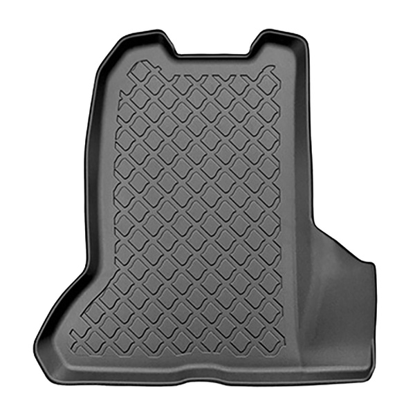 TPE Fußmatten Auto für Dacia Dokker Van (11.2012-09.2021) - schwarz Automatten Autoteppiche - 2 oder 5 Sitze