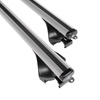 Aluminium-Dachträger für Audi A4 B7, B8 (2009-2015) - silbern Dachträger Dachgepäckträger - Reling