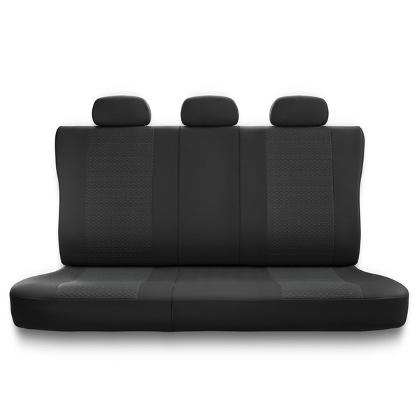 Universal Sitzbezüge Auto für Peugeot 307 I, II (2001-2012) - Autositzbezüge Schonbezüge für Autositze - UNE-3