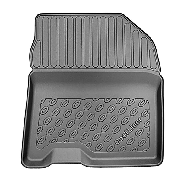 TPE Fußmatten Auto für Hyundai Kona electric SUV (08.2018-....) - schwarz Automatten Autoteppiche - nicht fuer Hybrid