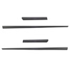 Schwarze Auto Seitenschutzleisten Honda Civic Hatchback (3 Türen) - (2006-2011)
