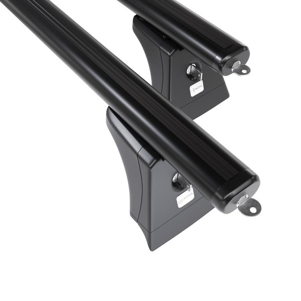 Aluminium-Dachträger für Toyota RAV4 V (2019-....) - schwarz Dachträger Dachgepäckträger - integrierte Relinge