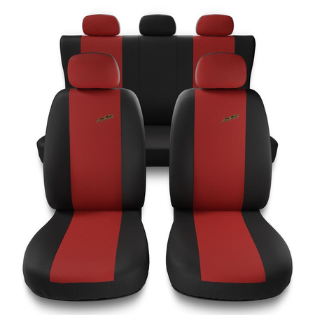 Universal Sitzbezüge Auto für Mazda 5 I, II, III (2005-2015) - Autositzbezüge Schonbezüge für Autositze - X.R-RD