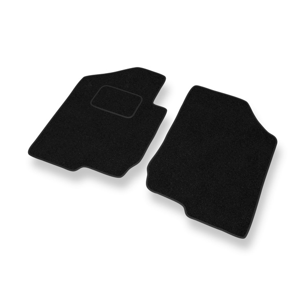 Fußmatten Auto für Kia Carens III MPV (2006-2012) - schwarze Automatten Autoteppiche