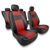 Universal Sitzbezüge Auto für Alfa Romeo Giulietta (2010-2020) - Autositzbezüge Schonbezüge für Autositze - XL-RD