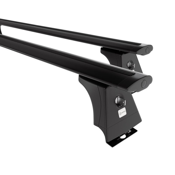 Aluminium-Dachträger für Fiat Ducato III (2006-2014) - schwarz Dachträger Dachgepäckträger - Montagepunkte