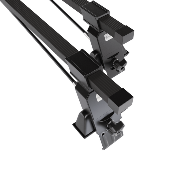 Stahl-Dachträger für Seat Toledo 1M mk II (1998-2004) - schwarz Dachträger Dachgepäckträger - ohne Montagelemente