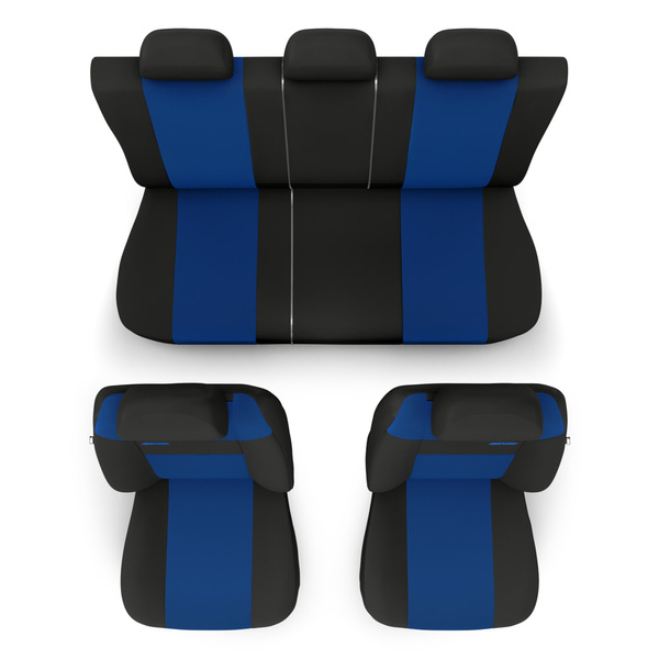 Universal Sitzbezüge Auto für Alfa Romeo 145 (1994-2000) - Autositzbezüge Schonbezüge für Autositze - RSL-BL