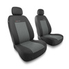 Universal Sitzbezüge Auto für Chevrolet Rezzo (2004-2008) - Autositzbezüge Schonbezüge für Autositze - 2UNE-2