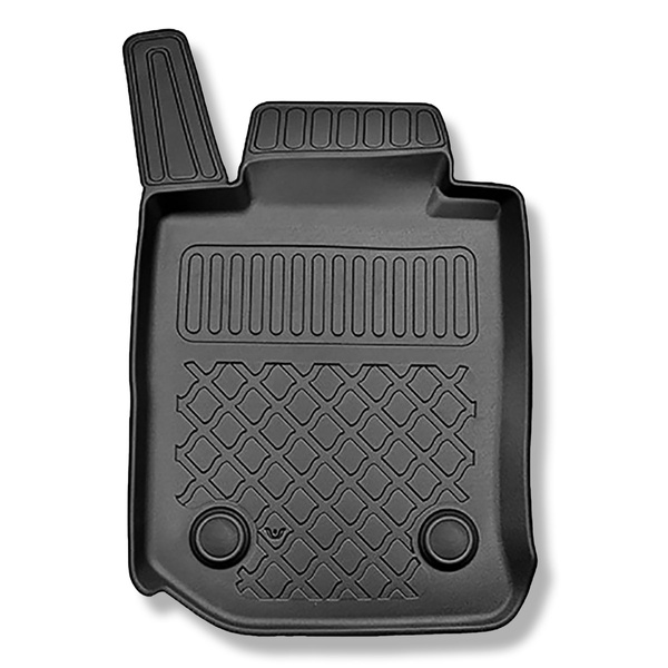 TPE Fußmatten Auto für BMW 3er G20, G21, G80 Touring, Limousine (03.2019-....) - schwarz Automatten Autoteppiche - auch mit Hybridantrieb