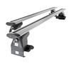 Aluminium-Dachträger für Suzuki Wagon R+ (1999-2005) - silbern Dachträger Dachgepäckträger - ohne Montagelemente