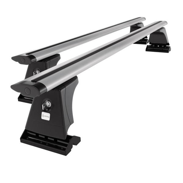 Aluminium-Dachträger für Citroen C6 (2005-2012) - silbern Dachträger Dachgepäckträger - Montagepunkte