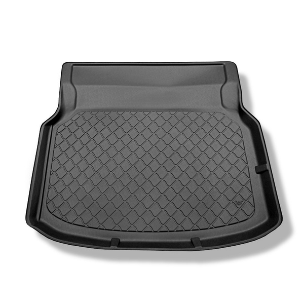 Kofferraumwanne für Mercedes-Benz C Klasse W204 Coupé (06.2011-12.2015) - Kofferraummatte rutschfest Schutzmatte - hintere Sitze umlegbar; ohne linke Ausbuchtung