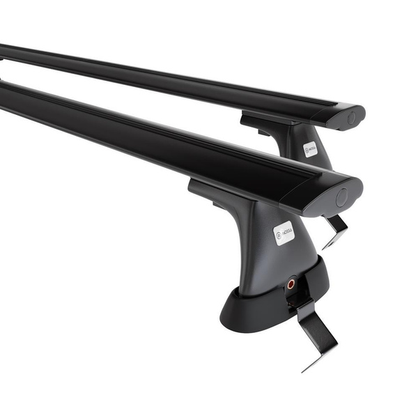 Aluminium-Dachträger für Citroen C4 (2010-2017) - schwarz Dachträger Dachgepäckträger - ohne Montagelemente