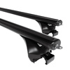 Aluminium-Dachträger für Audi A4 B7, B8 (2009-2015) - schwarz Dachträger Dachgepäckträger - reling