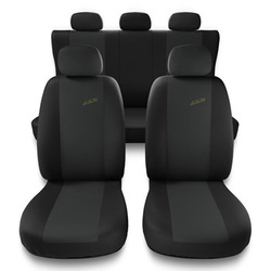 Universal Sitzbezüge Auto für Audi A6 C4, C5, C6, C7, C8 (1994-2019) - Autositzbezüge Schonbezüge für Autositze - X.R-G1