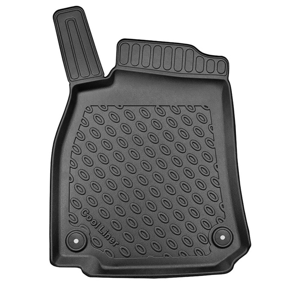 Set Kofferraumschale und angepasste Autoteppiche TPE für: Audi A6 C8 4H Avant (09.2018-....) - auch für Modelle mit Befestigungsschienen;auch für Quattro;nicht fuer TFSI e plug-in Hybrid