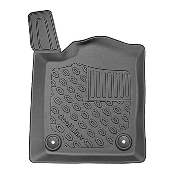 TPE Fußmatten Auto für Dodge Durango III SUV (01.2011-....) - schwarz Automatten Autoteppiche