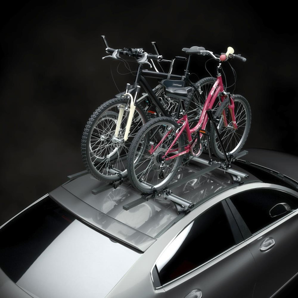 Dachfahrradträger, Dachfahrradhalter mit Stahlbalken - 3xM-04