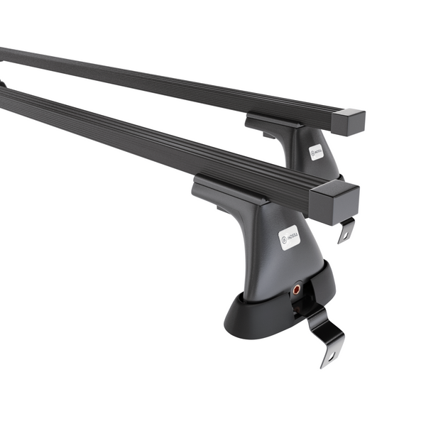 Stahl-Dachträger für Volvo S60 Cross Country (2015-2019) - schwarz Dachträger Dachgepäckträger - ohne Montagelemente