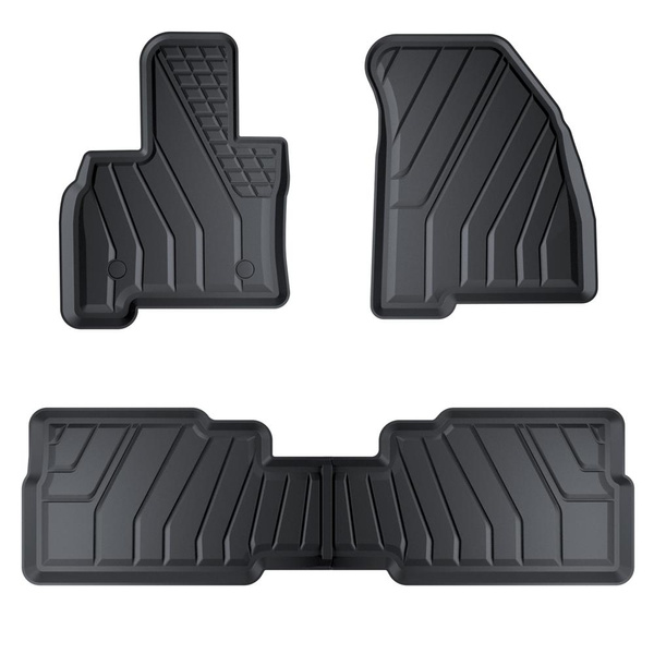 TPE Fußmatten Auto für Jaecoo 7 SUV (2024-....) - schwarz Automatten Autoteppiche