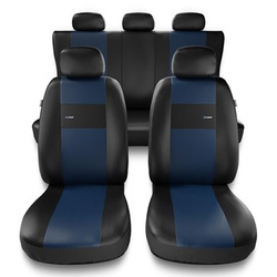 Universal Sitzbezüge Auto für Audi A4 B5, B6, B7, B8, B9 (1995-2024) - Autositzbezüge Schonbezüge für Autositze - XL-BL