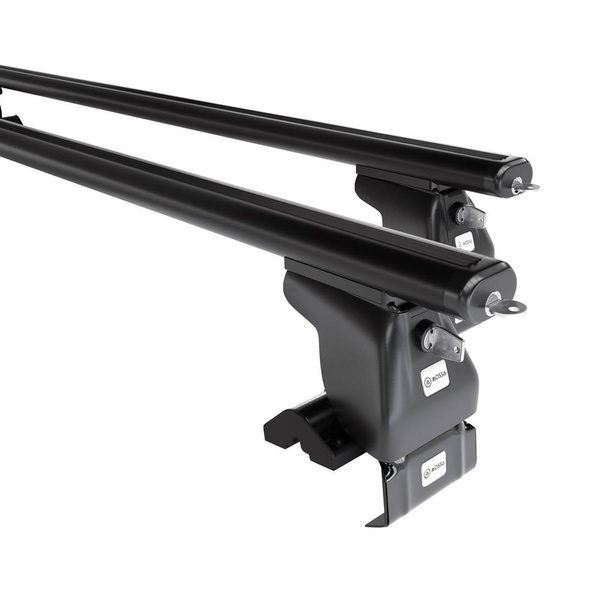 Aluminium-Dachträger für Ford Taurus (2000-2006) - schwarz Dachträger Dachgepäckträger - ohne Montagelemente