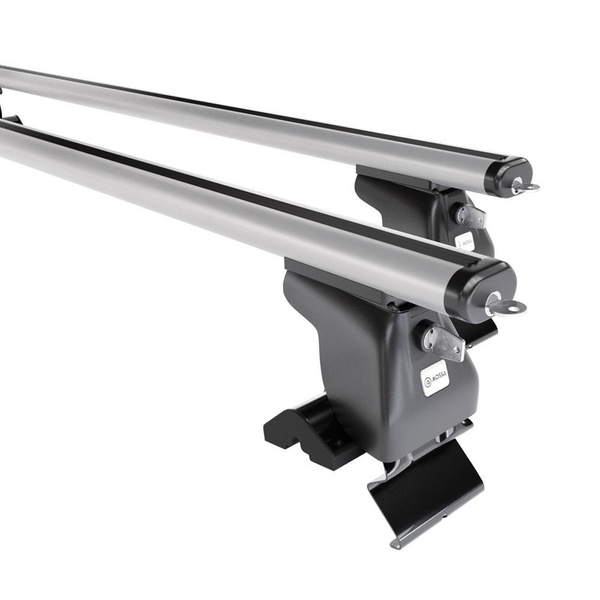 Aluminium-Dachträger für Hyundai H-1 (2008-2021) - silbern Dachträger Dachgepäckträger - ohne Montagelemente