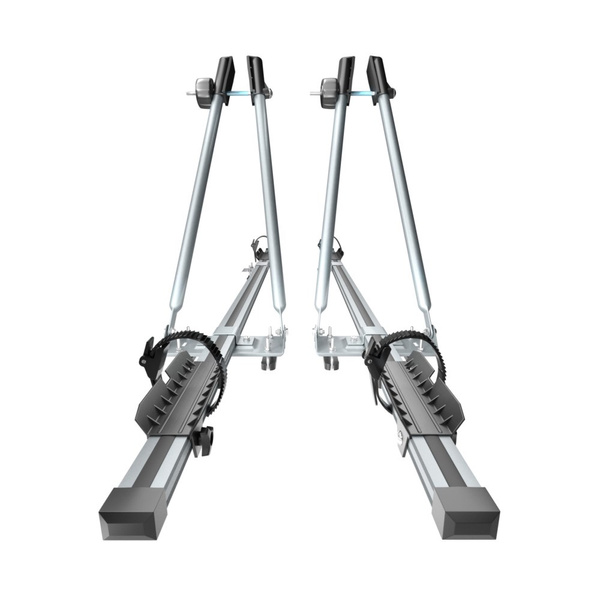 Dachfahrradträger, Dachfahrradhalter mit Schlüssel und Alubalken - 2xM-08