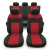 Universal Sitzbezüge Auto für Audi A6 C4, C5, C6, C7, C8 (1994-....) - Autositzbezüge Schonbezüge für Autositze - RSL-RD