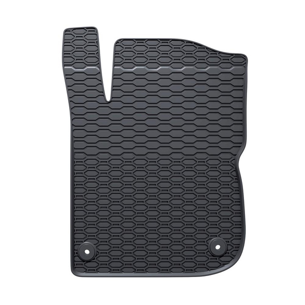 Gummifußmatten Auto für Peugeot 208 (2012-2018) - schwarz Gummimatten Gummi Fußmatten