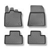 TPE Fußmatten Auto für Renault Symbioz SUV (07.2024-....) - schwarz Automatten Autoteppiche