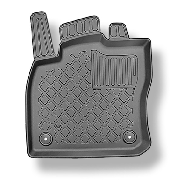 TPE Fußmatten Auto für Volkswagen Caddy V Maxi Van (11.2020-....) - schwarz Automatten Autoteppiche - 5 oder 7 Sitze; ohne dritte Sitzreihe