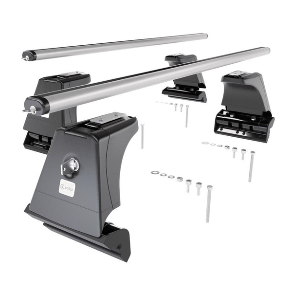 Aluminium-Dachträger für BMW 3er G20 (2019-....) - silbern Dachträger Dachgepäckträger - Montagepunkte