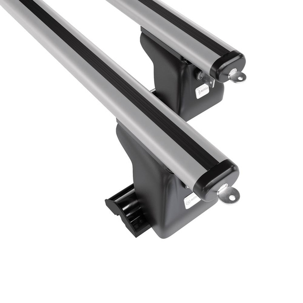 Aluminium-Dachträger für Peugeot 807 (2002-2010) - silbern Dachträger Dachgepäckträger - T-profil