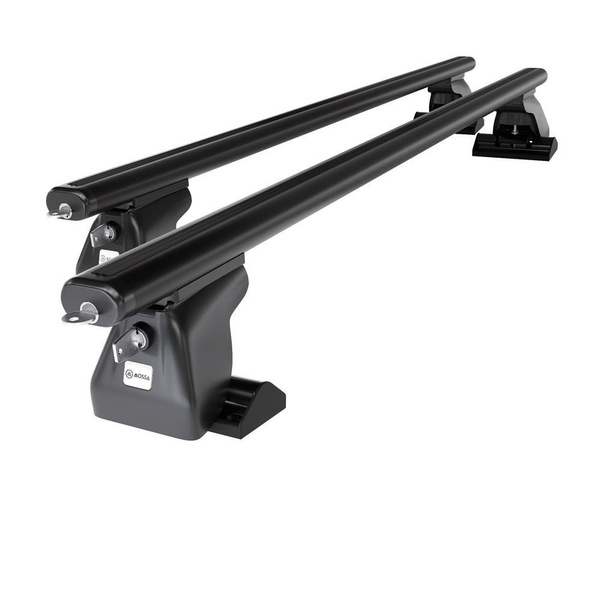 Aluminium-Dachträger für Dodge Caravan (2001-2007) - schwarz Dachträger Dachgepäckträger - T-profil