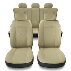 Universal Sitzbezüge Auto für Daihatsu Move I, II, III, IV, V (1995-2019) - Autositzbezüge Schonbezüge für Autositze - PG-3