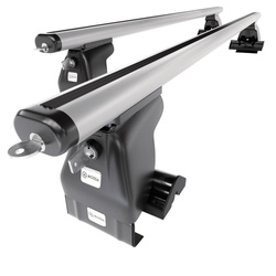 Aluminium-Dachträger für Lexus IS mk I (1999-2004) - silbern Dachträger Dachgepäckträger - ohne Montagelemente