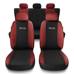 Universal Sitzbezüge Auto für Audi A4 B5, B6, B7, B8, B9 (1995-2024) - Autositzbezüge Schonbezüge für Autositze - TG-RD