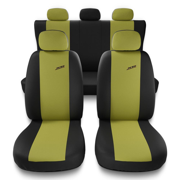 Universal Sitzbezüge Auto für Peugeot 108 (2014-2017) - Autositzbezüge Schonbezüge für Autositze - X.R-Y