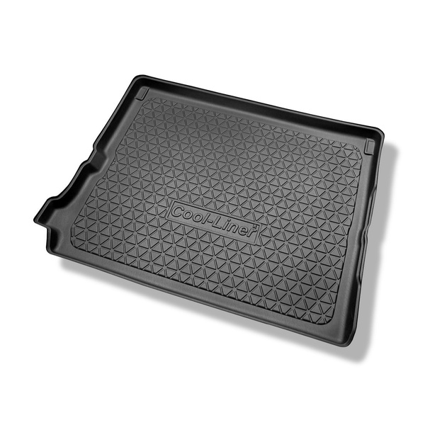 Kofferraumwanne für Peugeot 5008 II SUV (07.2017-2024) - Kofferraummatte rutschfest Schutzmatte - 7 Sizte; 3. Reihe umgelegt